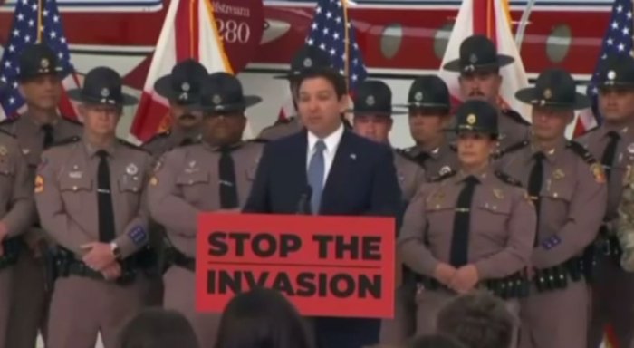 Florida Texasga 1000 tagacha Milliy gvardiya askarini yuboradi