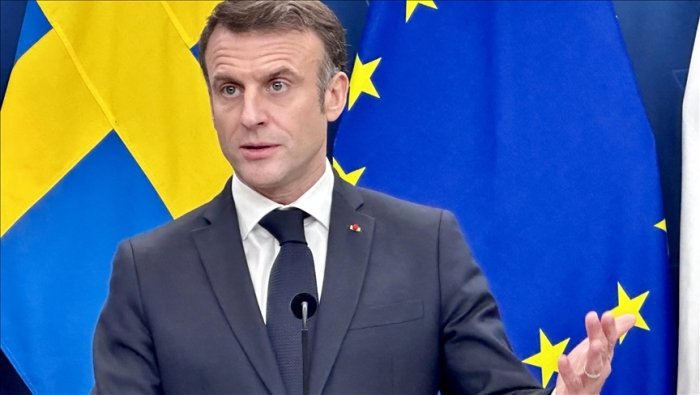 Makron: YEI fermerlarning norozilik namoyishlari uchun to‘liq javobgarlikni o‘z zimmasiga olmaydi