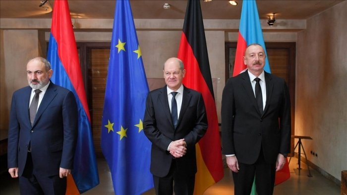 Myunxenda Ilhom Aliyev va Nikol Pashinyan o‘rtasida ikki tomonlama uchrashuv bo‘lib o‘tdi