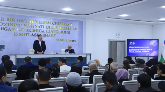 Tadbirkorlar bilan ochiq muloqot: soliq qonunchiligidagi yangiliklar yetkazildi